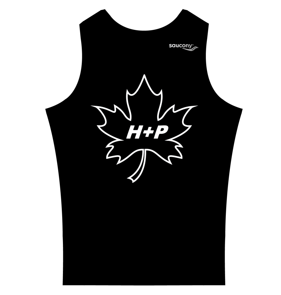 H+P Black Singlet SAUCONY Logo-02